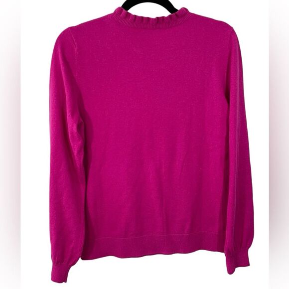 NWT Talbots Pink Fuchsia Wool Blend Sweater Size SMALL - Picture 2 of 4